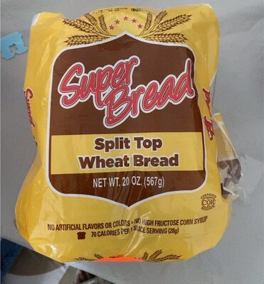 Split top wheat bread - Producte - en