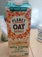 Original extra creamy oatmilk, original - Producte - en