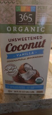 Organic unsweetened coconutmilk beverage - Producte - en