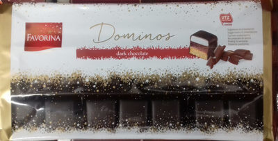 Dominos dark chocolate - Producte - es