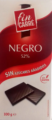 Chocolate negro 52% - Producte - es
