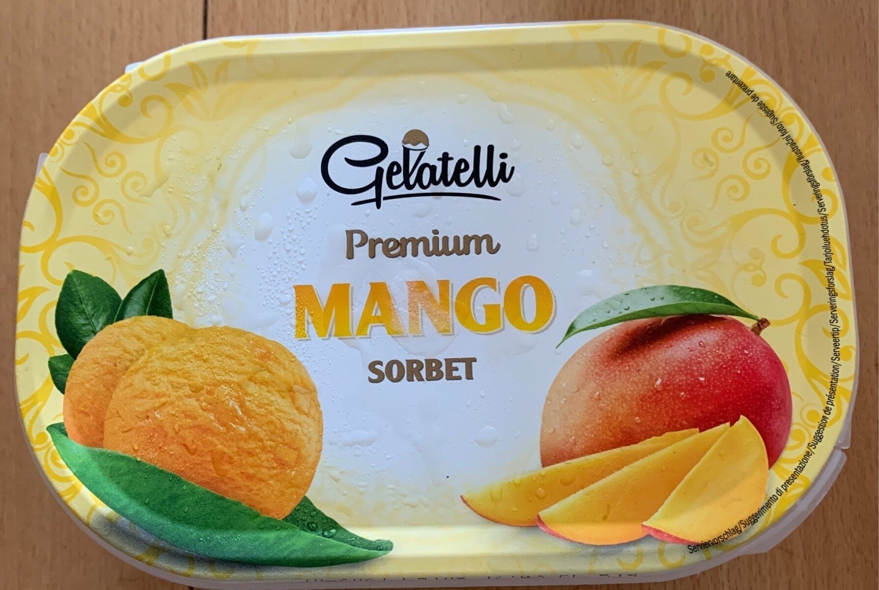 Premium Mango Sorbet - Producte - cs
