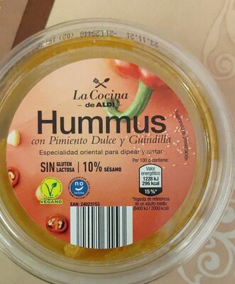 Hummus con pimiento dulce - Producte - es