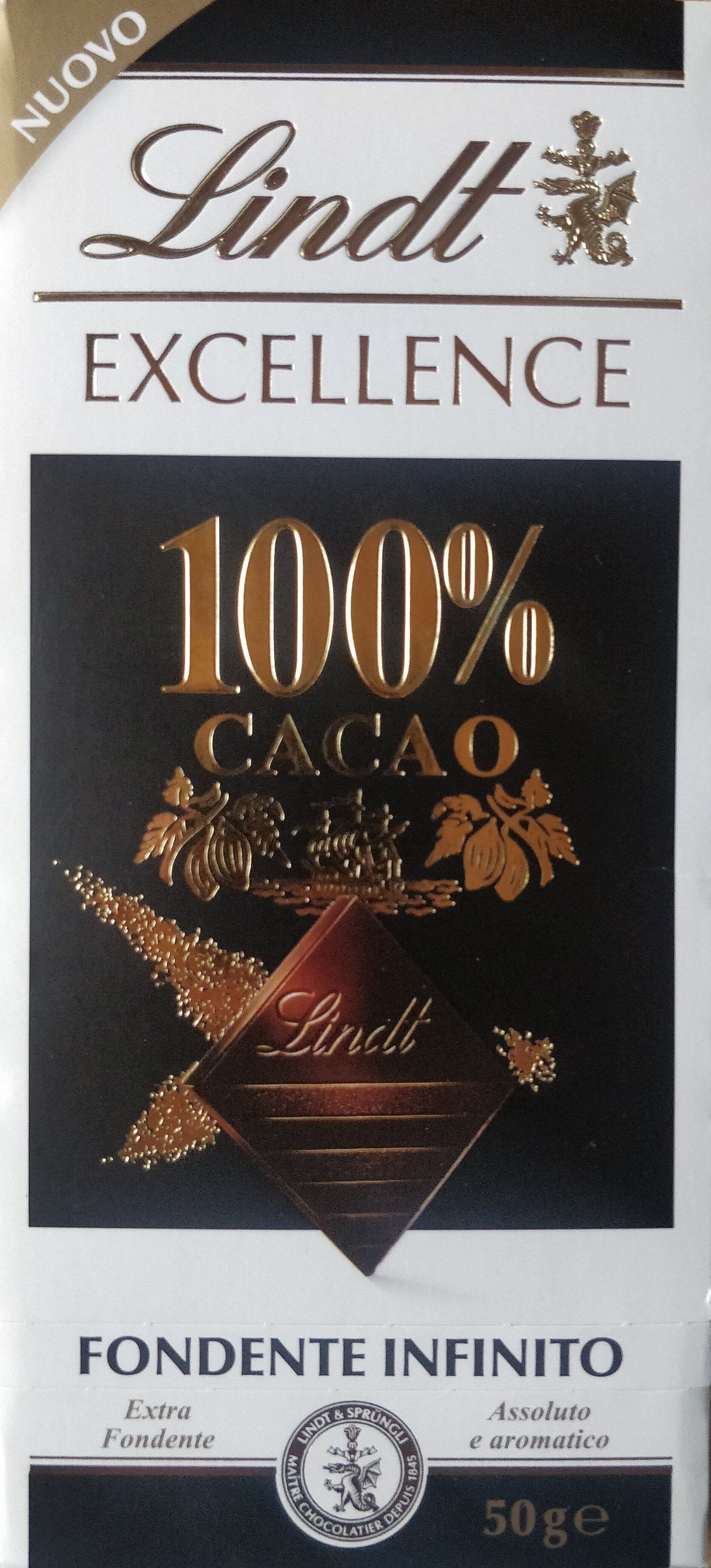 Fondente infinito 100% cacao - Producte - it