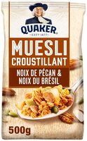 Quaker Muesli Croustillant Noix de pécan & noix du Brésil - Producte - fr