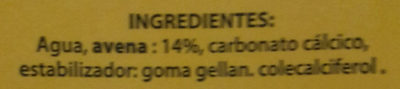 Avena Calcio - Ingredients - es