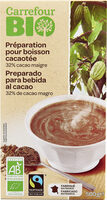 Poudre cacaotée 32% de cacao maigre - Producte - fr