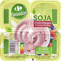 Soja fruits rouges - Producte - fr