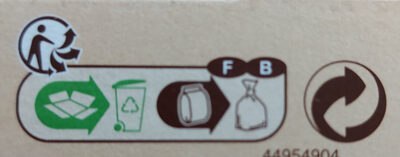 Galettes de riz complet : fourrage au chocolat - Instruccions de reciclatge i/o informació d’embalatge - fr