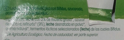 Yogurt Bifidus Sabor Frutos Rojos - Ingredients - es