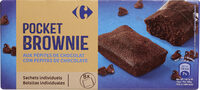 Brownie pocket pépites de chocolat - Producte - fr