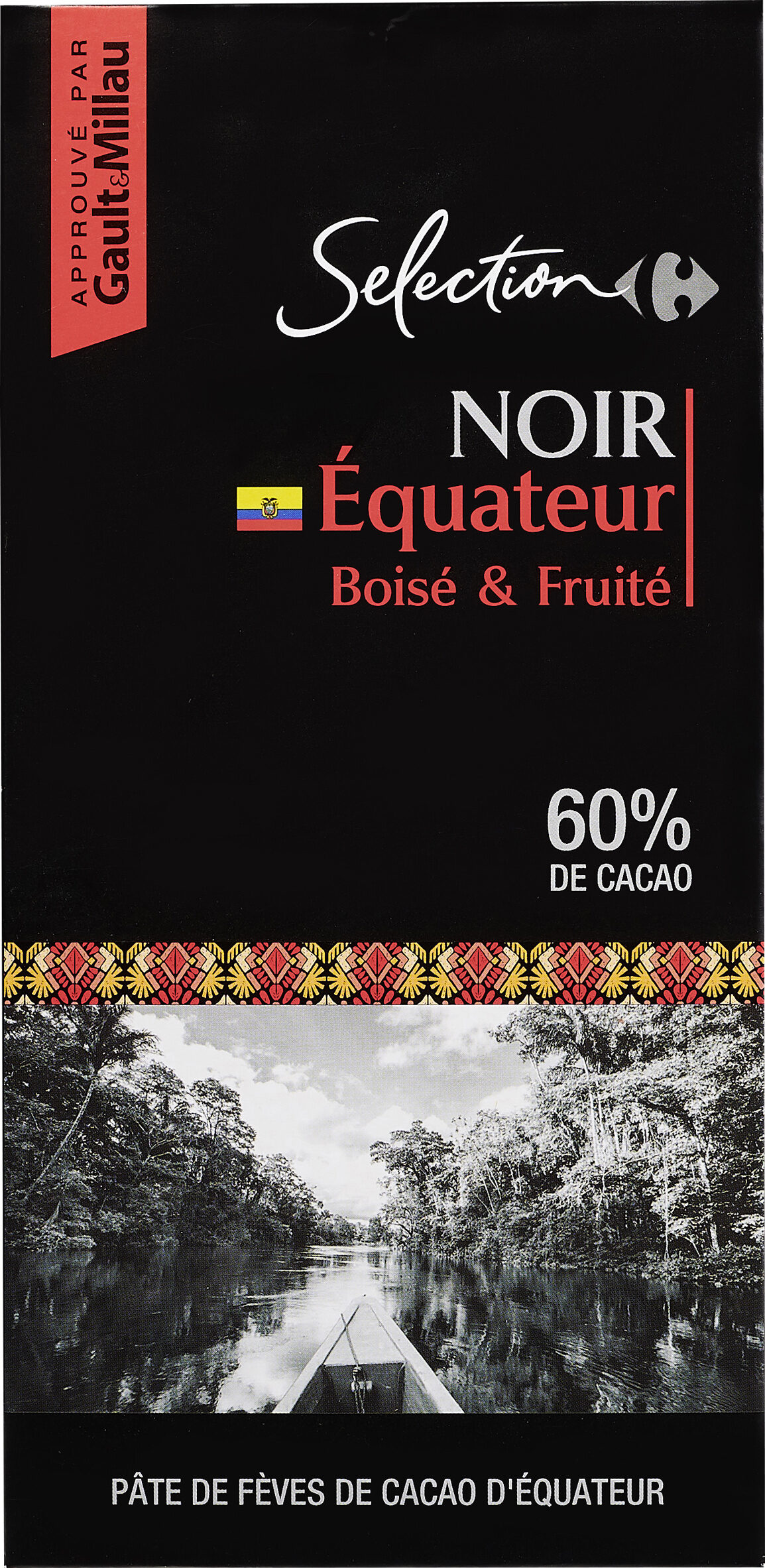 60% cacao noir equateur - Producte - fr