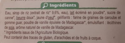 Vanille de Madagascar Bio - Ingredients - fr