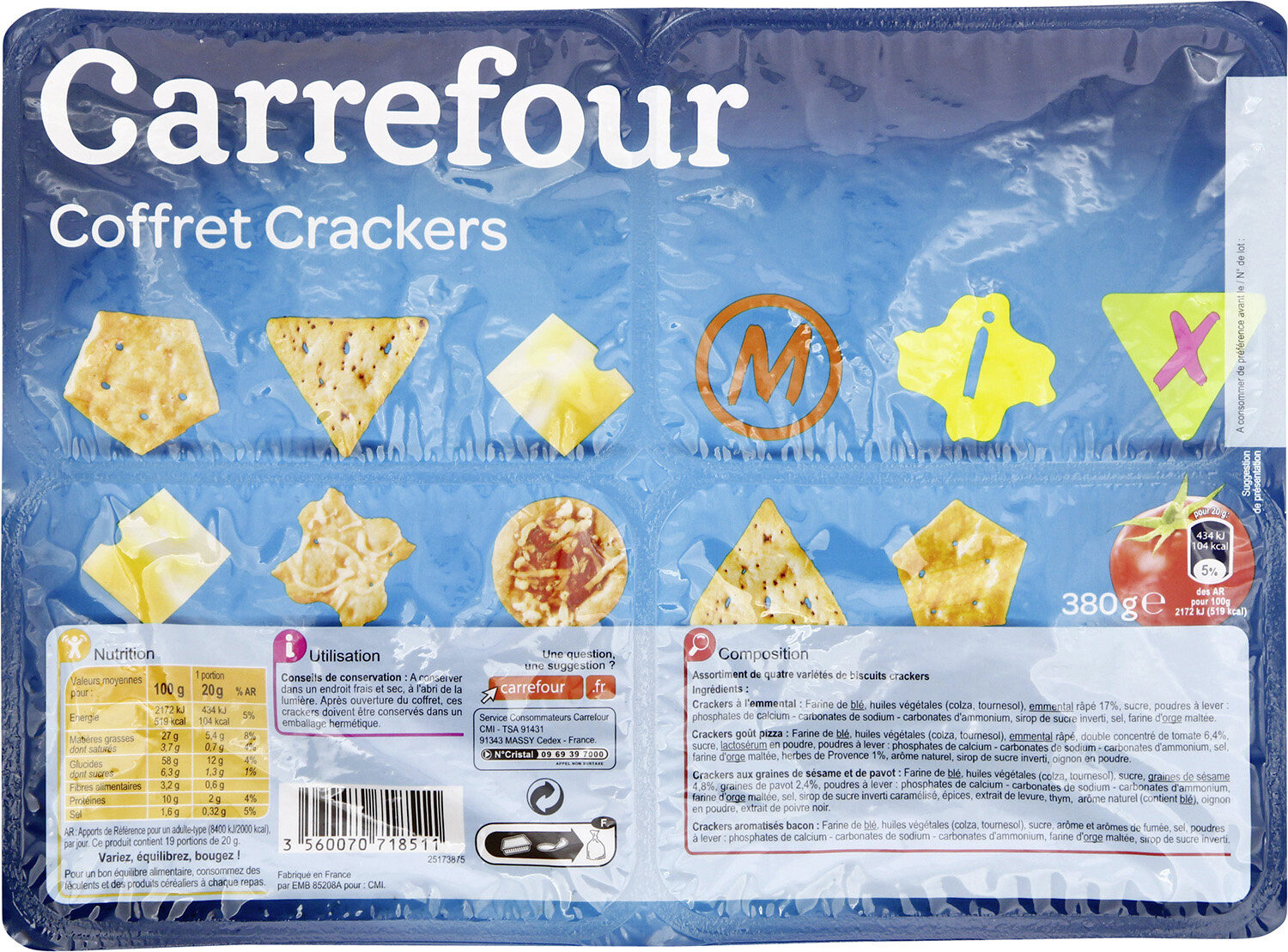 Coffret crackers - Producte - fr