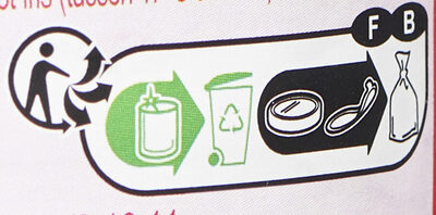 Pâte à tartiner - Instruccions de reciclatge i/o informació d’embalatge - fr