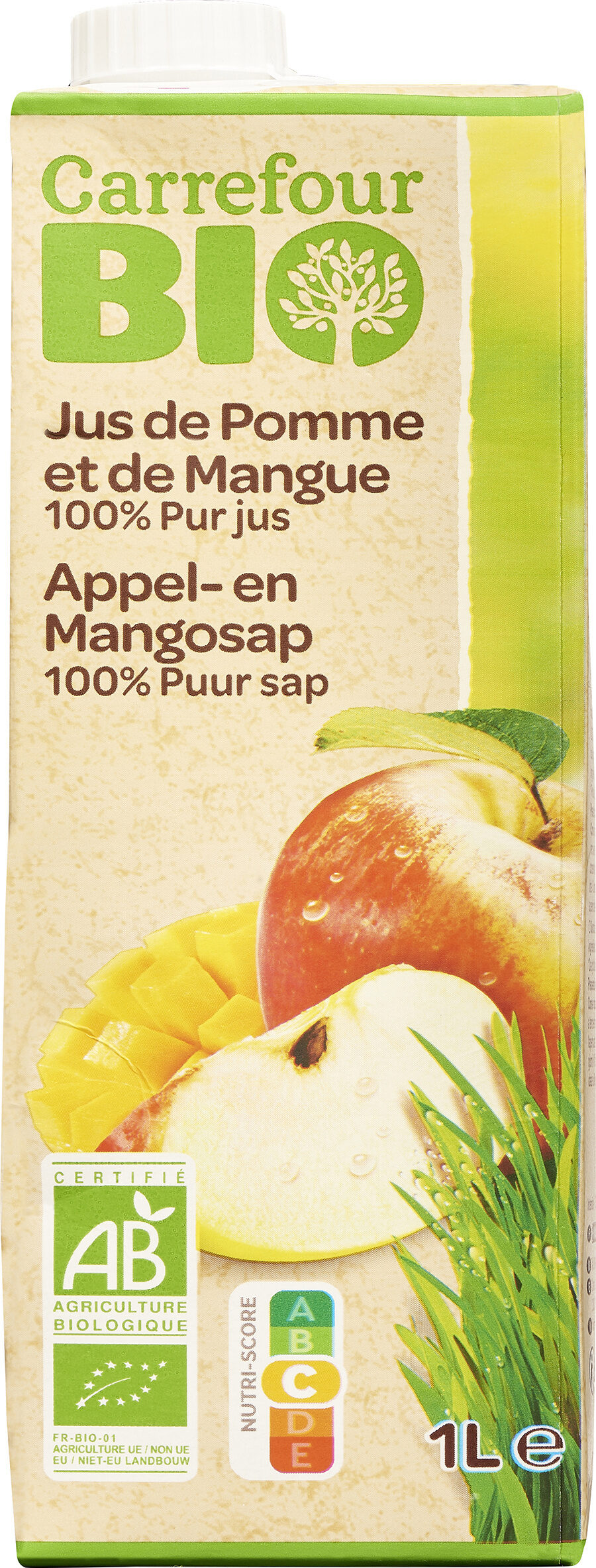 Jus de Pomme et de Mangue - Producte - fr