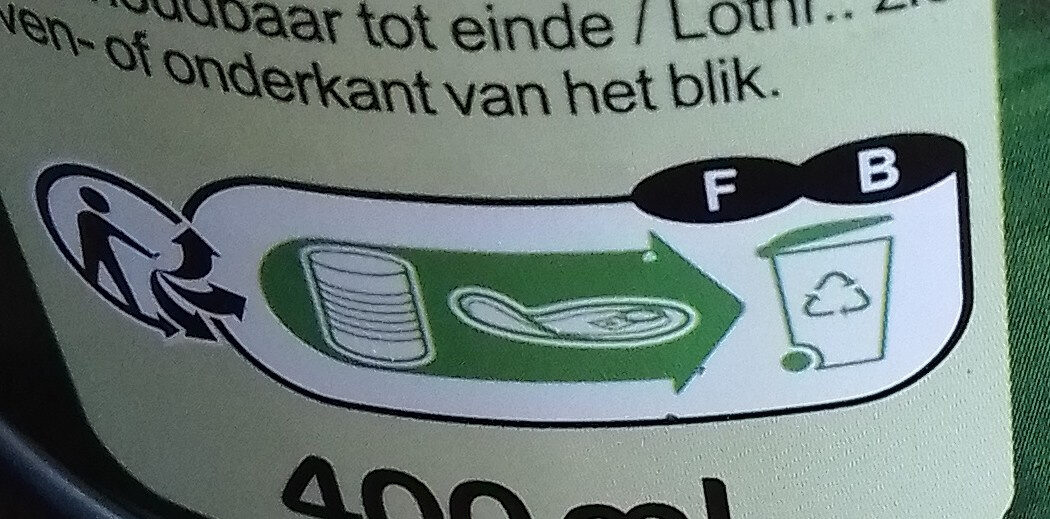 Lait de coco - Instruccions de reciclatge i/o informació d’embalatge - fr