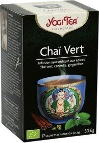 Chaï Vert - 17 Sachets - Yogi Tea - Producte - fr