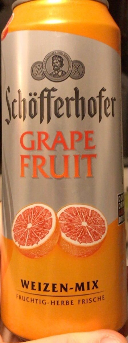 Schöfferhofer Hefeweizen-mix Grapefruit Dose 0,5 LTR - Producte - de