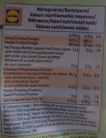 Dried Mango Pieces - Informació nutricional - es