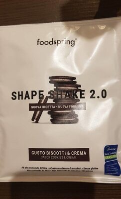 Shape shake 2.0 cookies cream - Producte - es