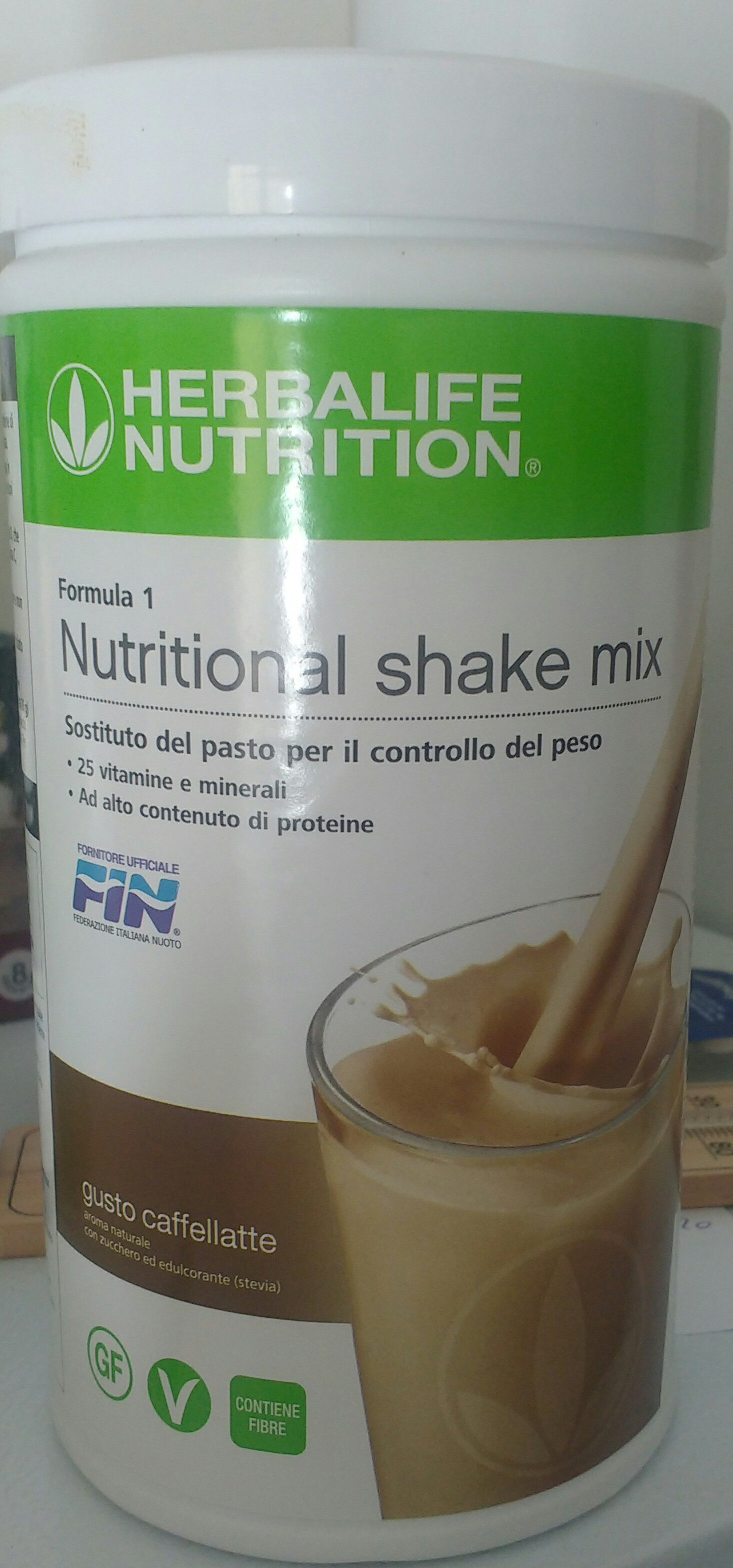 Formula 1 Nutrional mix caffe latte - Producte - fr