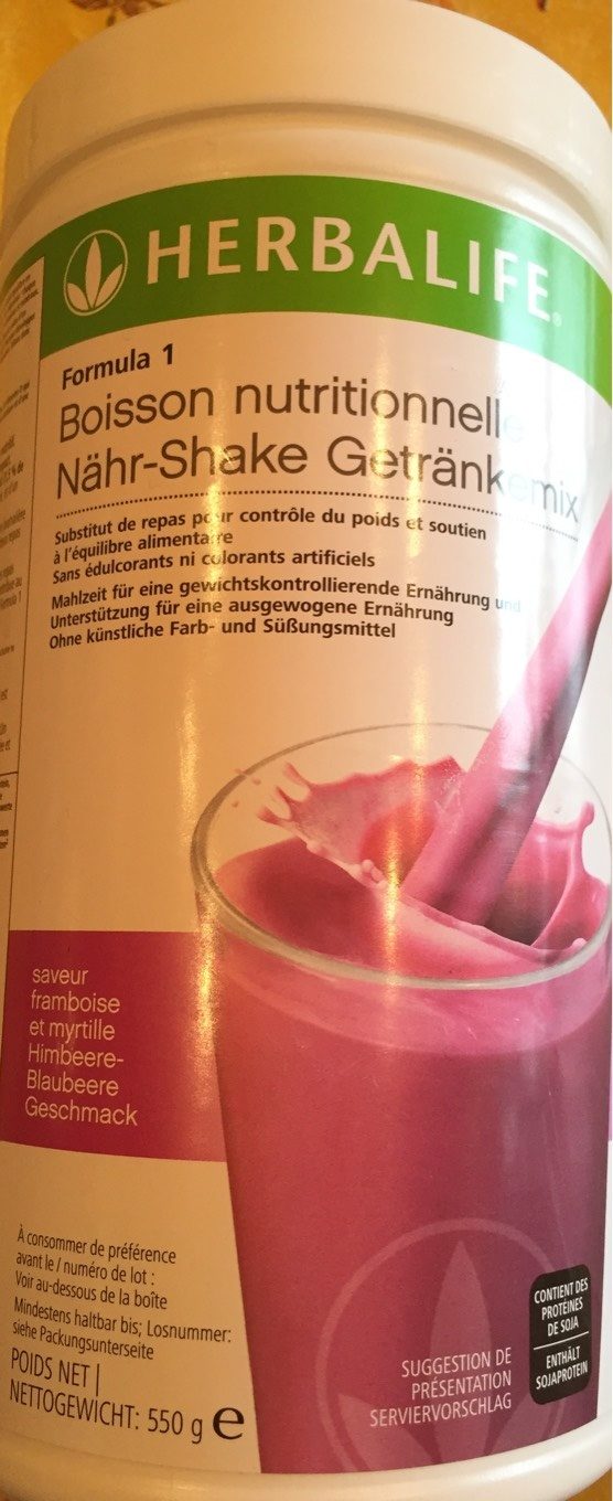 Shake framboise/myrtille - Producte - fr
