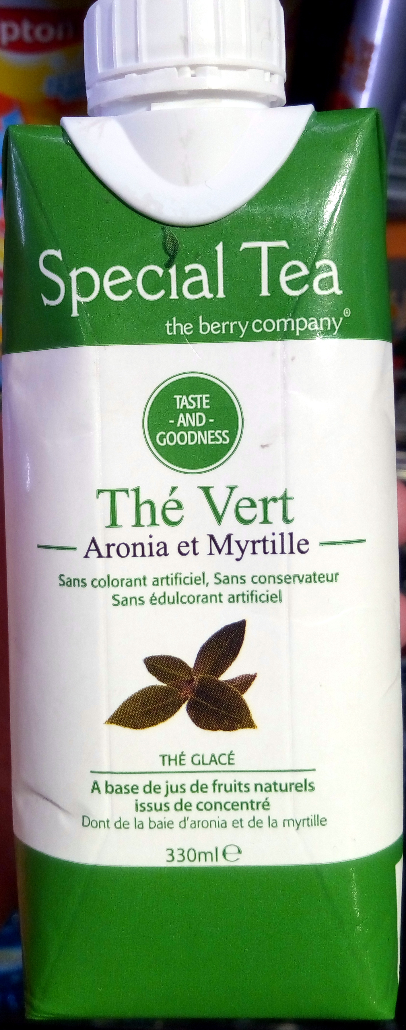 Thé vert aronia et myrtille - Producte - fr