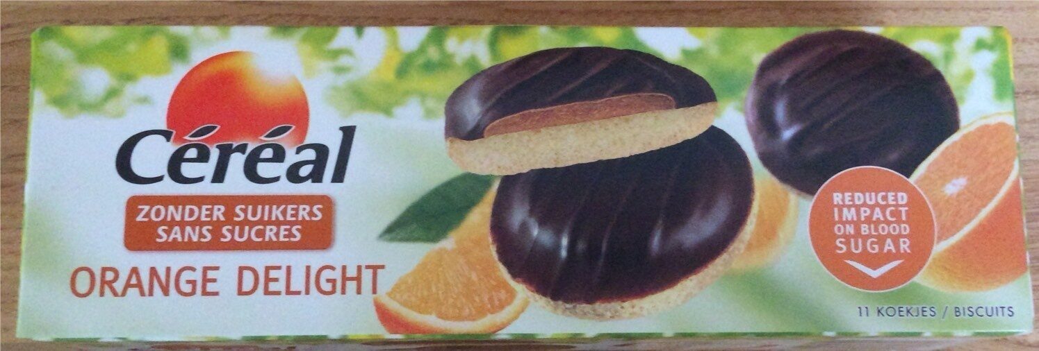 Céréal Orange Delight Biscuits - Producte - fr