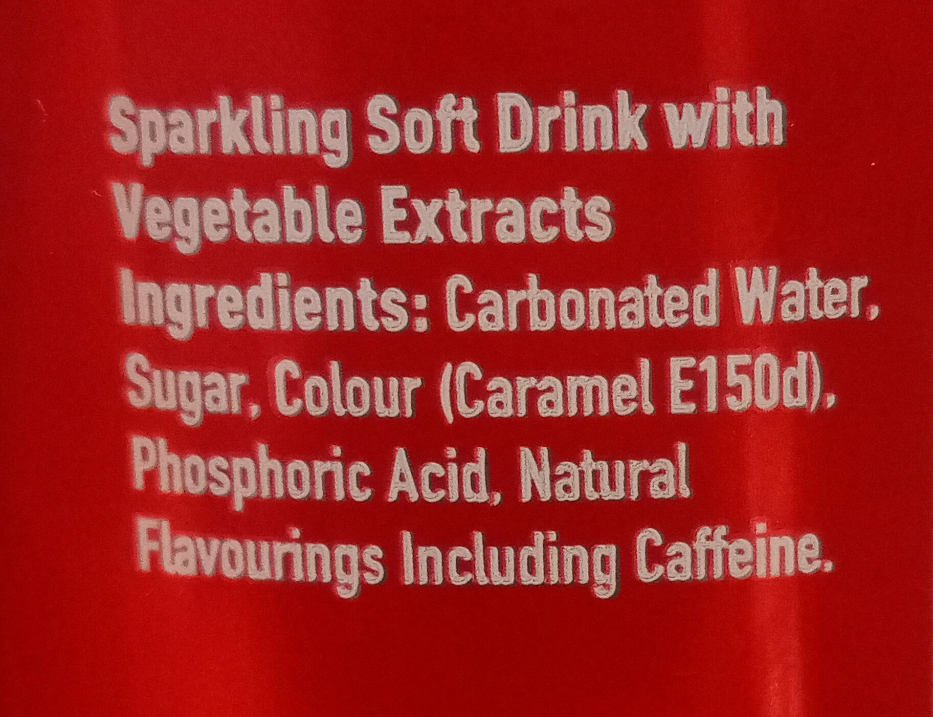 Coca-Cola - Ingredients - en