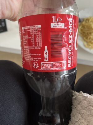 Coca cola 1 litre - Instruccions de reciclatge i/o informació d’embalatge - en