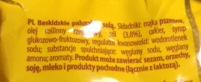 Beskidzkie Stick With Salt 70g Aksam - Ingredients - pl