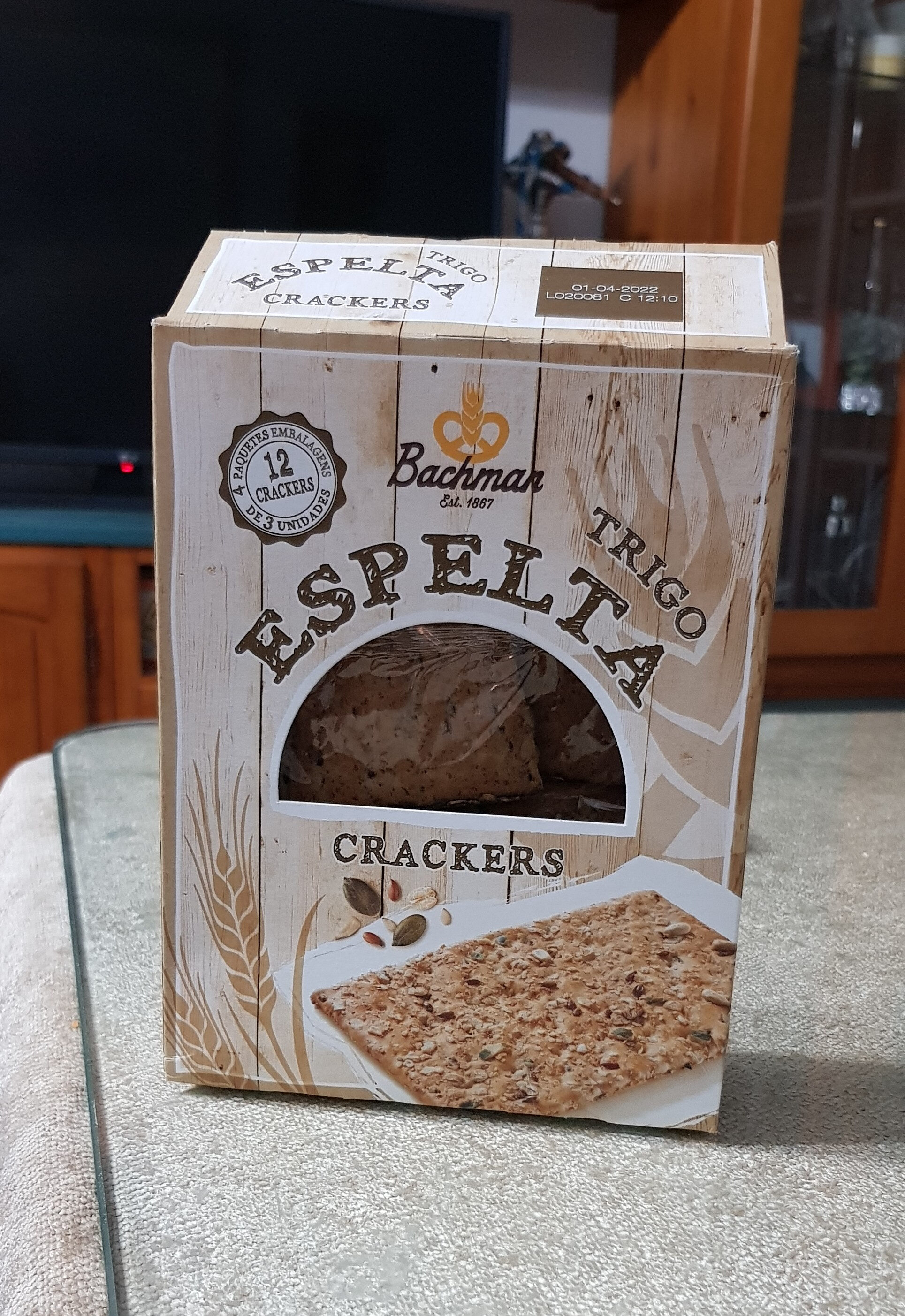 Crackers espelta - Producte - es
