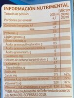 Almond breeze - Informació nutricional - es