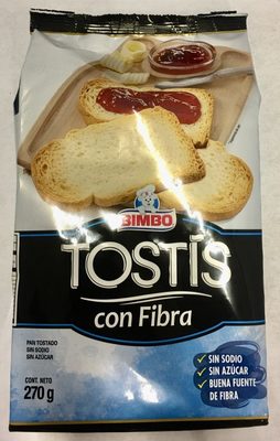 TOSTIS CON FIBRA - Producte - es