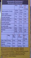 Belvita Desayuno Leche y Cereales - Informació nutricional - es