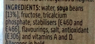 Classic Soya drink - Ingredients - en