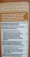 Cinnamon crisps - Informació nutricional - en