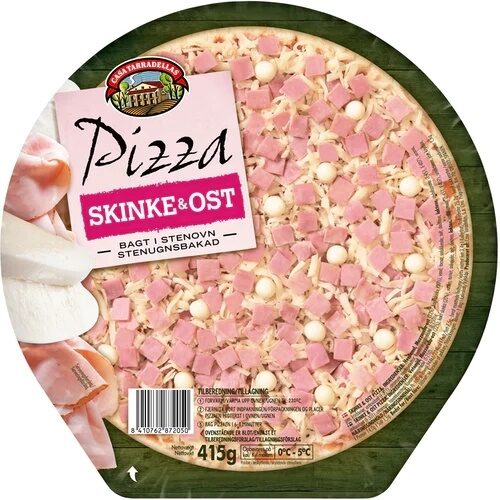 Pizza - skinke og ost - Producte - en