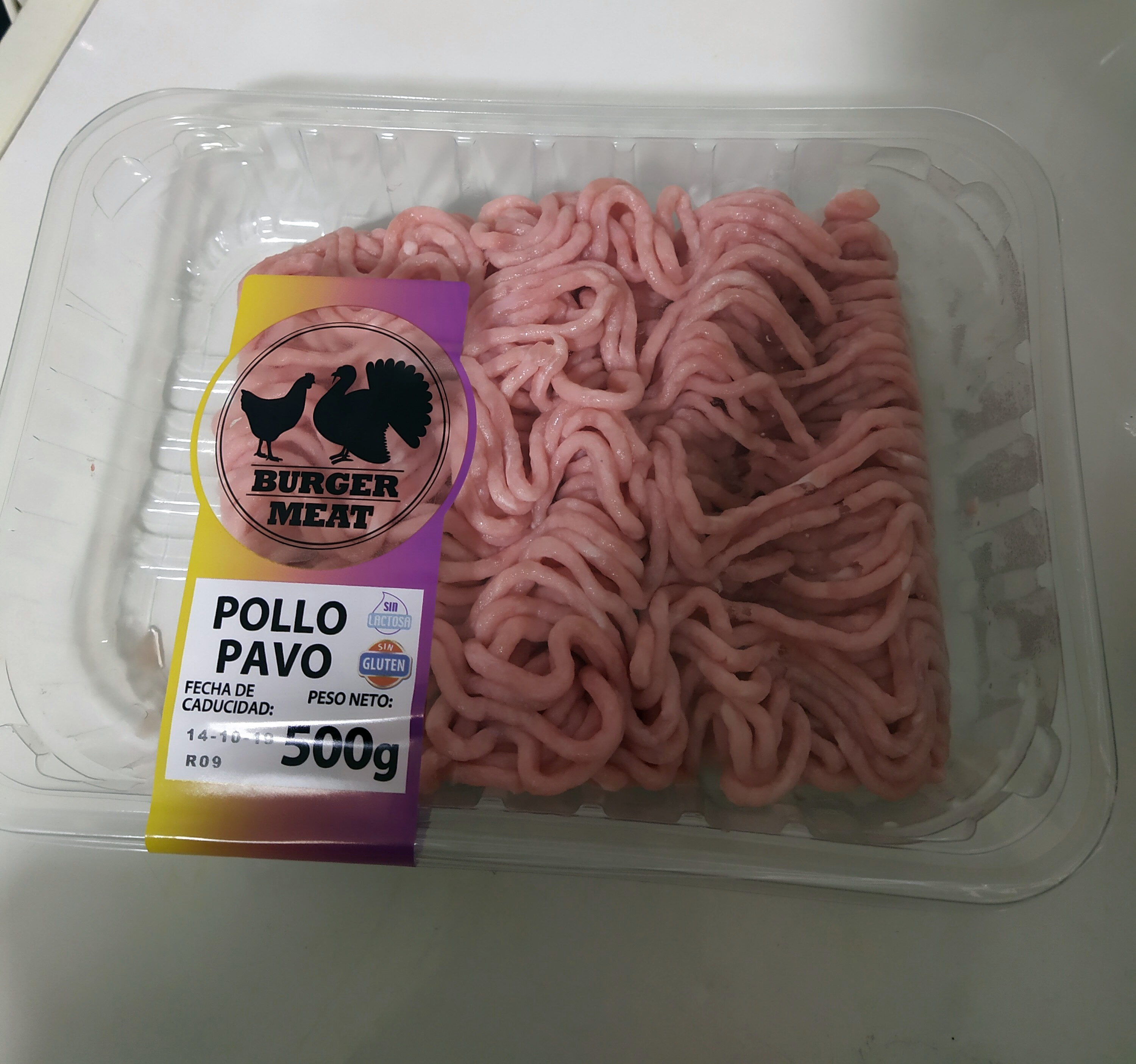 Burger meat pollo pavo - Producte - es