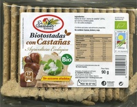 Biotostadas con castañas - Producte - es
