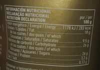 Helado de vainilla y nueces de macadamia - Informació nutricional - es