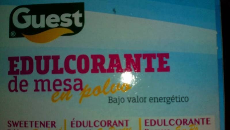 Edulcorante - Ingredients - es
