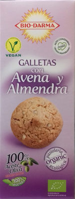 Galletas con Avena y Almendra - Producte - es