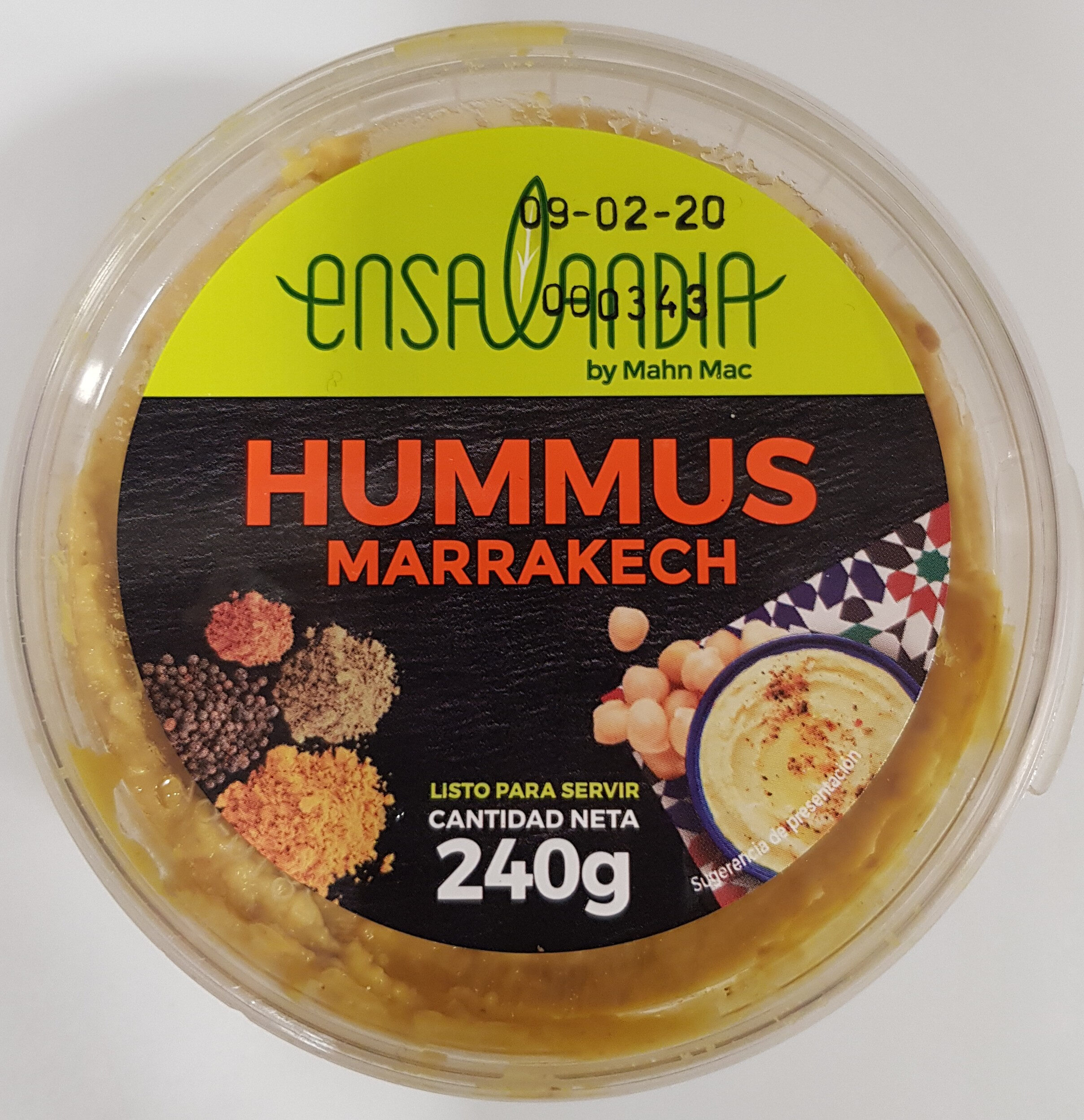 Hummus Marrakech - Producte - es