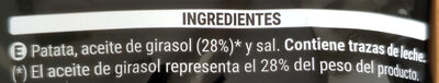 Extra crunch - Ingredients - es
