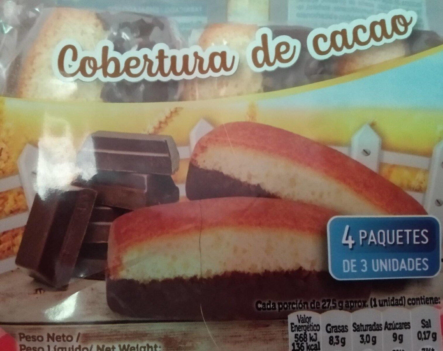 Bocaditos cobertura cacao - Producte - es