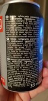Hola Cola Zero - Ingredients - es