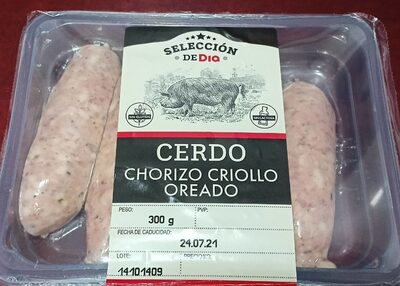 Chorizo Criollo oreado - Producte