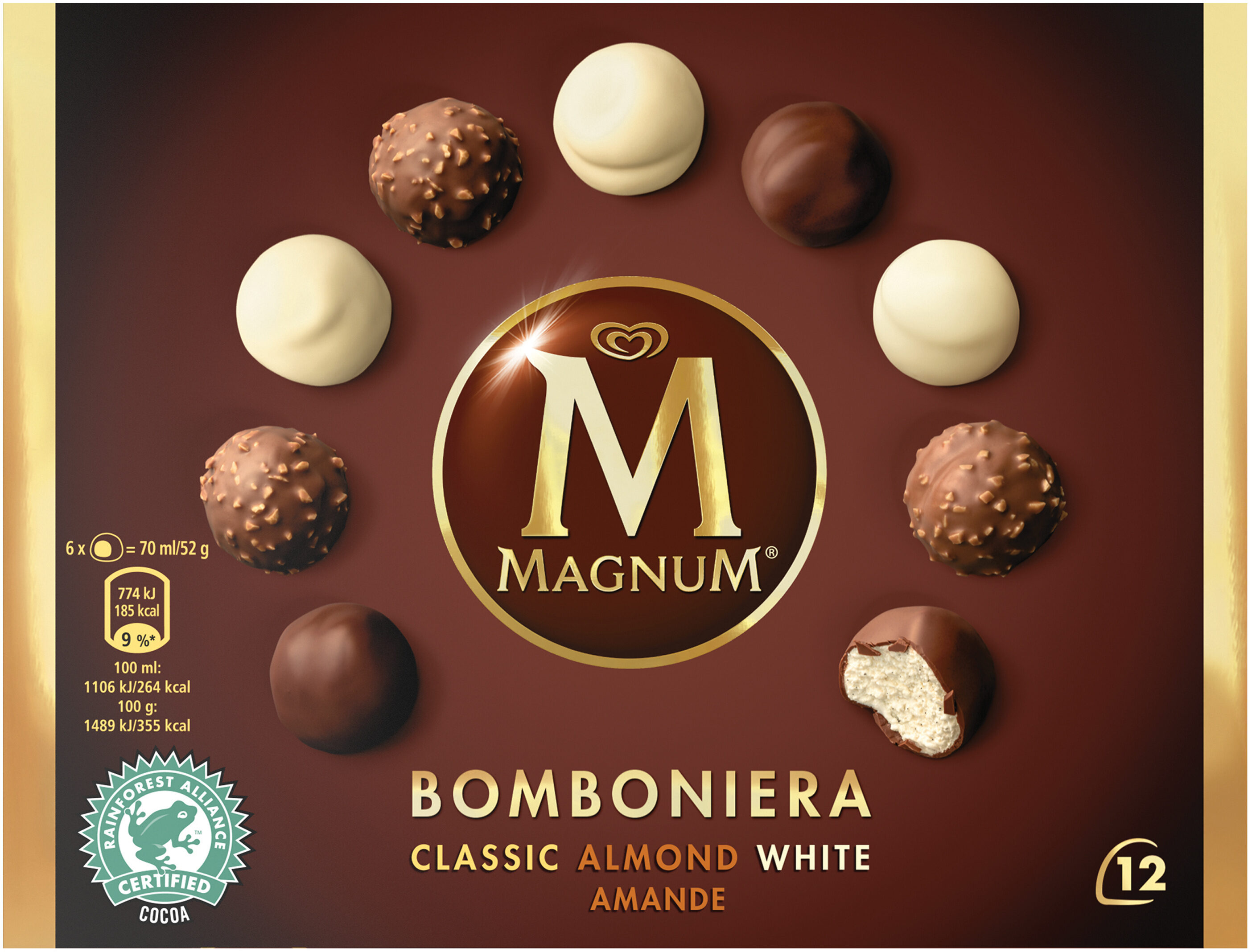 Bomboniera Classic Almond White - Producte - fr